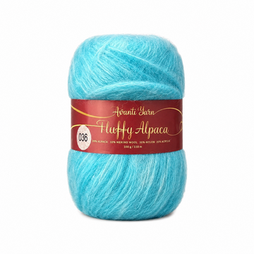 Пряжа Avanti Yarn Fluffy Alpaca (альпака, вовна мериноса) 100г, 330м