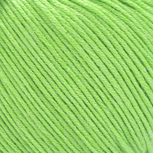 Пряжа YarnArt Baby Cotton №438 салатовий - напівбавовна для в'язання спицями та гачком 438 фото