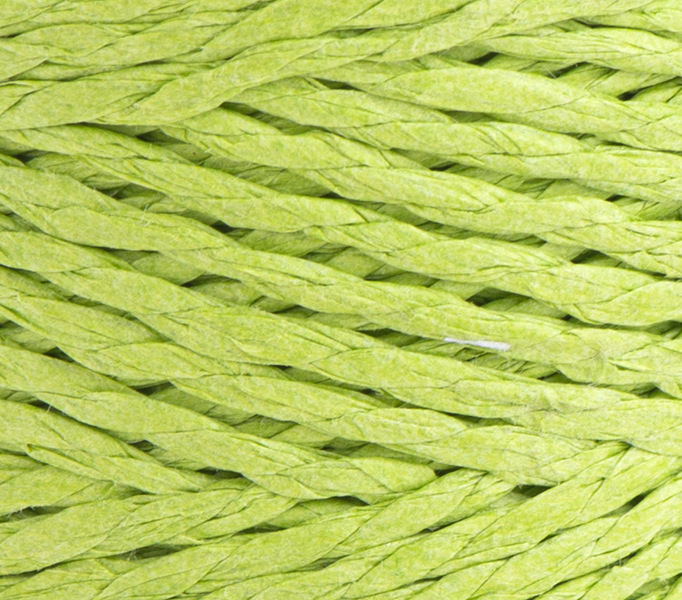 Рафія YarnArt Papiro Twisted (Папіро Твістед) №1327 зелений, целюлоза, нитки для в&rsquo;язання 1327 фото