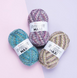 Пряжа YarnArt Everest Maxi №8025 полушерстяная толстая пряжа, для ручной вязки спицами и крючком 8025 фото 4