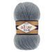 Пряжа Alize Angora Real 40 (Ангора Реал 40) №87 угольно-серый, полушерсть, нитки для вязания 87 фото 1