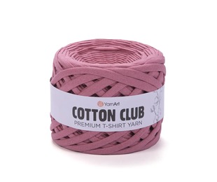 Пряжа YarnArt Cotton Club (Коттон Клаб) №7340 запорошена троянда, трикотажна, нитки для в&rsquo;язання 7340 фото