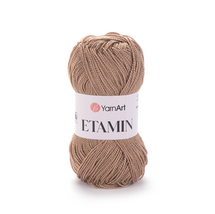 Пряжа YarnArt Etamin №447 бежевий, нитки акрилові для в'язання 447 фото