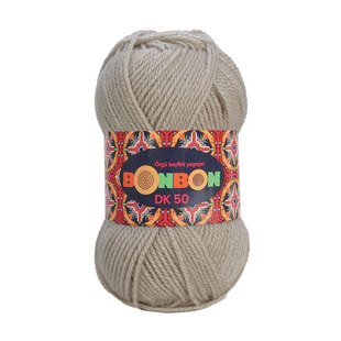 Пряжа Nako Bonbon Dk 50 №98330 беж (акрил) 50 г, 145 м 98330 фото