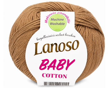 Пряжа Lanoso Baby Cotton (хлопок) 50 г, 105 м