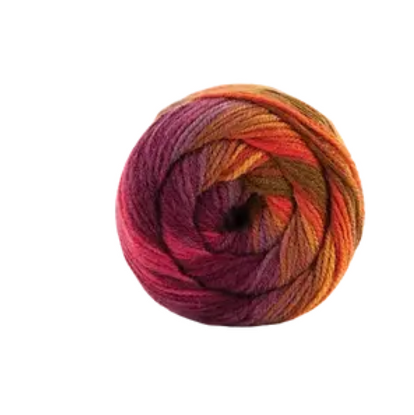 Пряжа Papatya Batik (Папатя Батiк) №55429, акрилова нитки для в'язання спицями і гачком 55429 фото