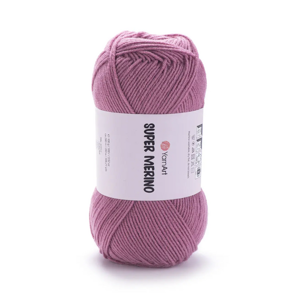 Пряжа Yarnart Super Merino №275 суха троянда, вовна з акрилом нитки для в'язання спицями та гачком 275 фото Пряжа Yarnart Super Merino №275 суха троянда, вовна з акрилом нитки для в'язання спицями та гачком 275 фото