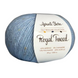 Пряжа Avanti Yarn ROYAL TWEED №626 світло-блакитний, пряжа твідова з кашемиром, нитки для в'язання гачком и спицями 626 фото 1
