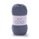 Пряжа YarnArt Gold №9044 темно-серый, пряжа акриловая с люрексом, для ручной вязки спицами и крючком 9044 фото 1