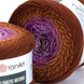 Пряжа YarnArt Flowers Merino №548 напіввовна, секційного фарбування для в'язання спицями та гачком 548 фото 2