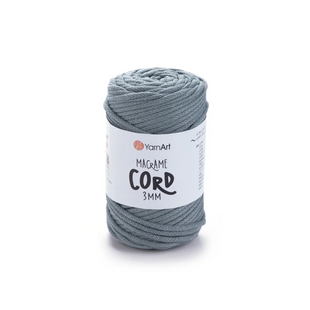 Пряжа Yarnart Macrame Cord 3 мм №795 світлий джинс, нитки для в'язання макраме 795 фото