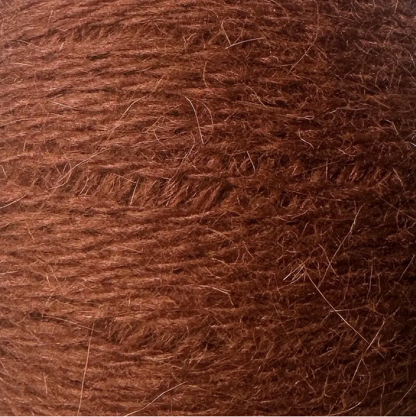 Пряжа Avanti Yarn Angora 70 (Ангора 70) №950 коричневый, нитки ангора для вязания спицами и крючком 950 фото