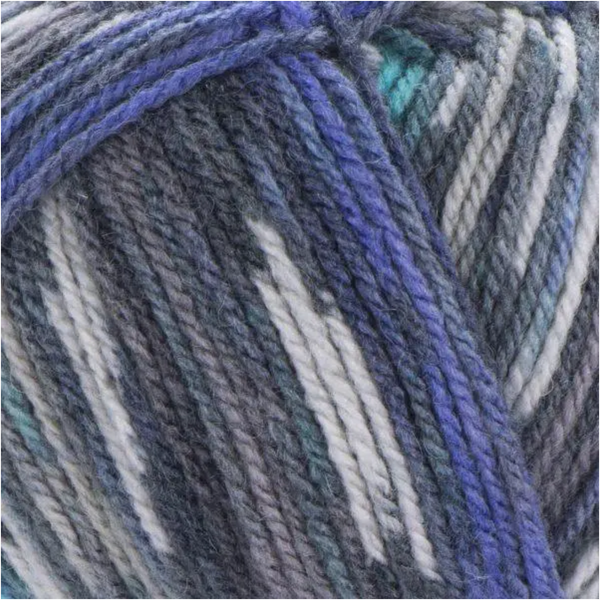 Пряжа YarnArt Crazy Color №181 - полушерстяная пряжа для вязания спицами и крючком 181 фото