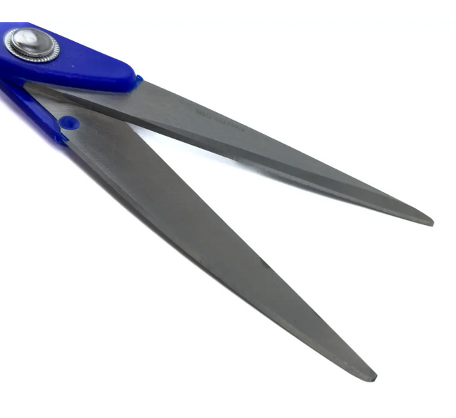 Ножницы Scissors № 2012 синий для рукоделия, шитья и бытовых нужд 2012 фото