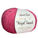 Пряжа Avanti Yarn ROYAL TWEED №606 яскраво-рожевий, пряжа твідова з кашемиром, нитки для в'язання гачком и спицями 606 фото 1