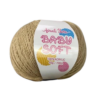 Пряжа Avanti Yarn Baby Soft №Е011 какао (акрил) 50 г, 700 м Е011 фото
