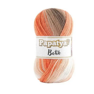 Пряжа Papatya Batik (Папатя Батiк) №55430, акрилова нитки для в'язання спицями і гачком 55430 фото