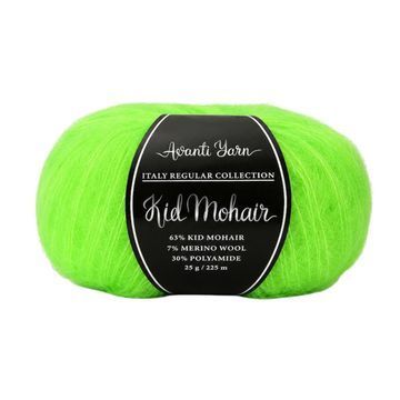 Пряжа Avanti Yarn Kid Mohair (меринос, кід мохер, поліамід) 25 г, 225 м