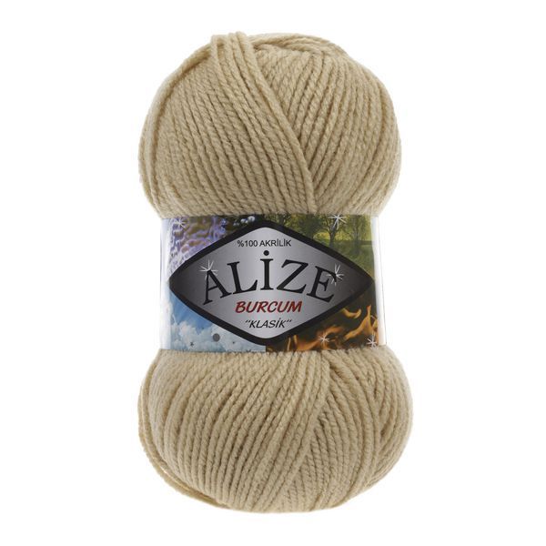 Пряжа Alize Burcum Klasik №368 верблюжий, 210 м 100 г, 100% акрил 368 фото Пряжа Alize Burcum Klasik №368 верблюжий, 210 м 100 г, 100% акрил 368 фото