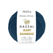 Пряжа Gazzal Baby Bamboo №95219 морская волна цвет, 115м/50гр, 50% бамбук, для ручной вязки спицами и крючком 95219 фото 1