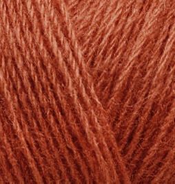 Пряжа Alize Angora Gold (Ангора Голд) №36 терракот, вовна з акрилом, нитки для в&rsquo;язання 36 фото