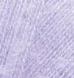 Пряжа Alize Angora Real 40 (Ангора Реал 40) №146 лаванда, полушерсть, нитки для вязания 146 фото