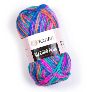 Пряжа YarnArt Allegro Plus №745, пряжа напіввовна, для ручного в'язання спицями та гачком 745 фото