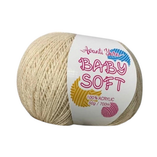 Пряжа Avanti Yarn Baby Soft №Е019 беж (акрил) 50 г, 700 м Е019 фото