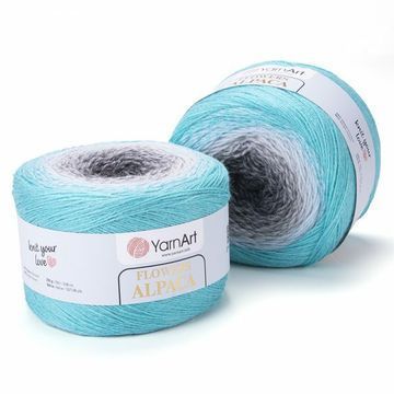 Пряжа YarnArt Flowers Alpaca (альпака, акрил) 250 г, 940 м