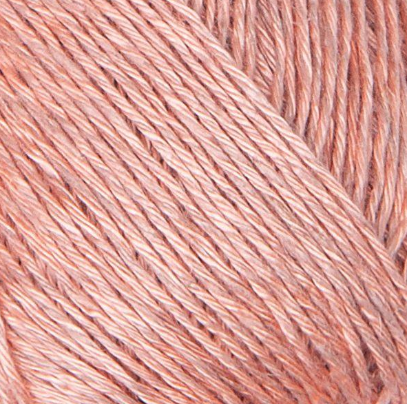 Пряжа YarnArt Intense Linen №4105 персиковий меланж, віскоза з льоном, для ручного в'язання спицями та гачком 4105 фото