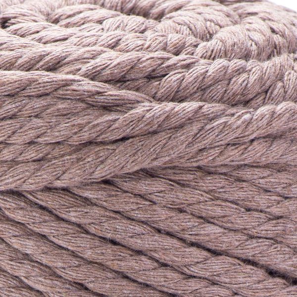 Пряжа YarnArt Macrame Rope 3 мм №768 моко, шнур для плетіння макраме 768 фото