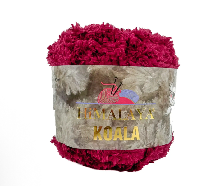 Пряжа Himalaya Koala (Коала) №75703 червоний, імітація хутра, нитки для в’язання 75703 фото Пряжа Himalaya Koala (Коала) №75703 червоний, імітація хутра, нитки для в’язання 75703 фото