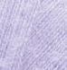 Пряжа Alize Angora Real 40 (Ангора Реал 40) №146 лаванда, полушерсть, нитки для вязания 146 фото 2