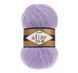 Пряжа Alize Angora Real 40 (Ангора Реал 40) №146 лаванда, полушерсть, нитки для вязания 146 фото 1