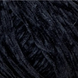 Пряжа Avanti Yarn Puffy (Пуффі) №801 чорний, велюр (плюшева) нитки для в'язання спицями та гачком 801 фото 2
