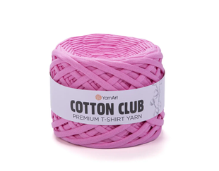 Пряжа YarnArt Cotton Club (Коттон Клаб) №7346 рожевий, трикотажна, нитки для в&rsquo;язання 7346 фото