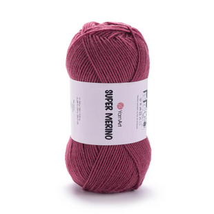Пряжа Yarnart Super Merino №570 фрез, вовна з акрилом нитки для в'язання спицями та гачком 570 фото