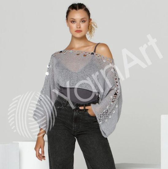Пряжа YarnArt Angora Star №282 світло-сірий - напіввовняна для в'язання спицями і гачком 282 фото