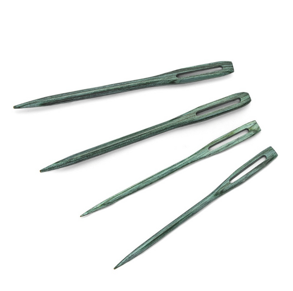 Чехол для иголок TEAL WOODER DARNING NEEDLES KnitPro + 4 иголки 36635 фото
