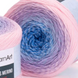 Пряжа YarnArt Flowers Merino №551 напіввовна, секційного фарбування для в'язання спицями та гачком 551 фото 2