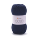 Пряжа YarnArt Gold №9033 темно-синій, акрилова з люрексом, нитки для в'язання 9033 фото 1