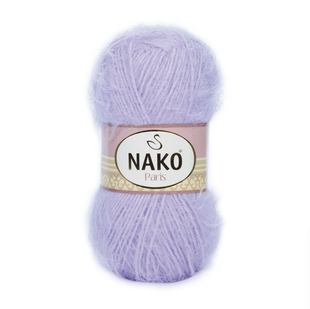 Пряжа Nako Paris №4862 лиловый (фантазийная пряжа) 100 г, 245 м 4862 фото