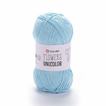 Пряжа YarnArt Flowers Unicolor (бавовна, акрил) 50 г, 200 м