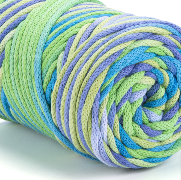 Пряжа Yarnart Macrame Cord 3 мм VR № 920, напівбавовна, для ручного в'язання спицями та гачком 920 фото