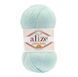 Пряжа Alize Cotton Baby Soft №514 блакитний, бавовна з акрилом, нитки для в'язання спицями та гачком 514 фото 1