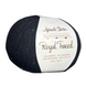 Пряжа Avanti Yarn ROYAL TWEED №630 темно-сірий, пряжа твідова з кашемиром, нитки для в'язання гачком и спицями 630 фото 1