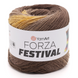 Пряжа YarnArt Forza Festival №2901, напіввовняна для шкарпеток, для ручного в'язання спицями та гачком 2901 фото 1