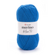 Пряжа Yarnart Merino De Luxe 50 №3040 синий, полушерсть, нитки для вязания спицами и крючком 3040 фото 1