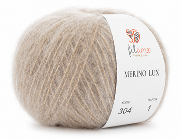 Пряжа Filamo Merino Lux (меринос экстрафайн, полиэстер, полиамид) 50г, 190м