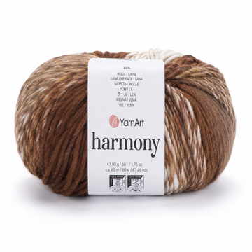 Пряжа YarnArt Harmony (вовна, акрил) 50 г, 80 м